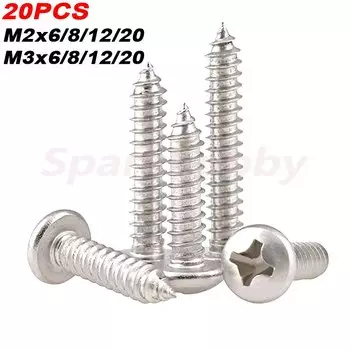 SPARKHOBBY крестовые винты из нержавеющей стали 20 шт.