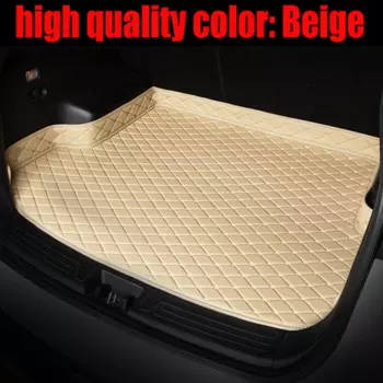 Специальный коврик для багажника автомобиля, для Volkswagen, Beetle, Eos, Golf, ПАССАТ шаран, кожа, Противоскользящий коврик
