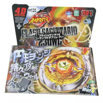 Спиннинг TOP Metal Fusion Masters Flash Sagittario 230WD металлическая фотография-стартовый набор с пусковым устройством детские игрушки