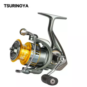 Спиннинговая Рыболовная катушка TSURINOYA FS 2000 3000: 1, 7 кг