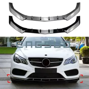 Сплиттер для переднего бампера Mercedes Benz E Class Coupe C207, спойлер для тюнинга E200, E260, E63, 2 двери, 2013, 2014, 2015, 2016, комплект кузова