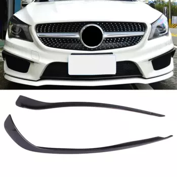 Сплиттер переднего бампера, спойлер, отделка для Mercedes W117 C117 CLA Class CLA45 CLA200 CLA220 CLA250 CLA260 AMG 2013-2015