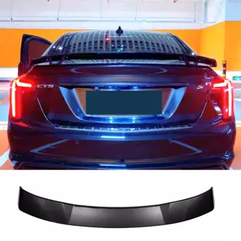Спойлер для Cadillac CT5 глянцевый черный 2020 2021 2022 года аксессуары для украшения заднего багажника Ducktail Wing
