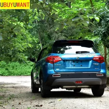 Спойлер для Suzuki New Vitara 2015 2016 2017 2018 2019, АБС-пластик, задний спойлер багажника, крыло на крыше