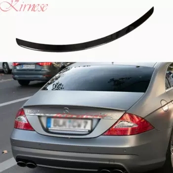 Спойлер из натурального углеродного волокна для багажника, подходит для Mercedes Benz W219 CLS CLS500 CLS550 CLS63 CLS350 2004-2010