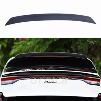 Спойлер из углеродного волокна для Porsche Macan 2018 2019 2020 2021, высококачественные рычаги для крыши, задние дверные спойлеры