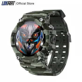 Спортивные Смарт-часы LOKMAT ATTACK 3, Bluetooth, вызов, умные часы, фитнес-трекер, Relogio Masculino Feminino для Android iOS
