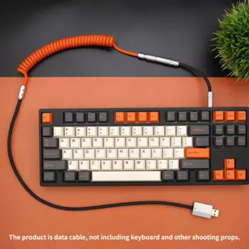 Spot GeekCable Ручная механическая клавиатура на заказ Линия передачи данных GMK Theme Limited Key Cap Line Big Carbon