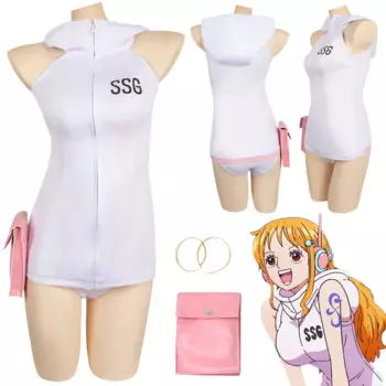 SSG Nami, женский костюм для ролевых игр, аниме, одна одежда для косплея, одежда для косплея, карнавальный костюм на Хэллоуин, фантазийный костюм
