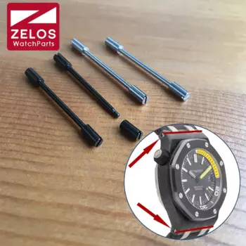 Стальная стандартная винтовая трубка для Audemars Piguet AP Royal Oak для часов из керамики и углеродного волокна 42 мм 15706 15707