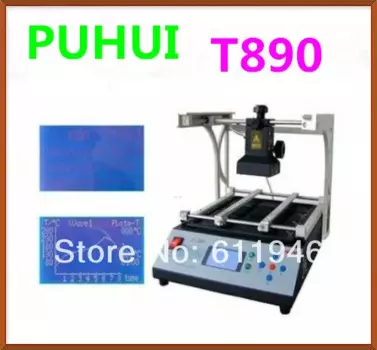 Станции для ремонта BGA 110 В/220 В, система ремонта BGA, IRDA сварочный аппарат T890 T-890 1500W,PH30007