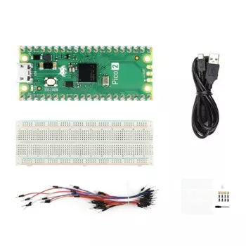 Стартовый комплект для Raspberry Pi Pico 2, макетная плата RP2350, микроконтроллер ARM Cortex-M33, материнская плата Hazard3 RISC-V