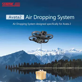 STARTRC Airdrop система для DJI Avata 2 верхний удлинитель держатель воздушная капельница рыболовный подарок спасательная доставка