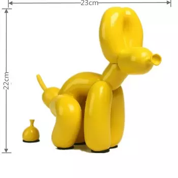 Статуэтка собачка из смолы