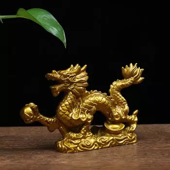 Статуэтка Золотого Дракона YOWEI