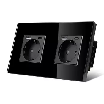 TAWOIA Розетки Crystal 16A с USB Type-C