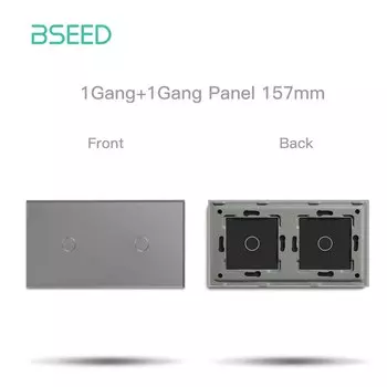 Стеклянная панель для сенсорного выключателя BSEED