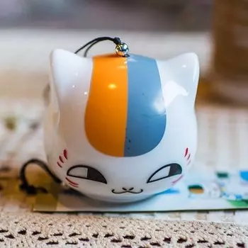 Стеклянные аниме-коты ветряные колокольчики Нацумэ юцзиньчоу