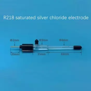 Стеклянный опорный электрод 218ag/agcl Silver/silver Chloride, диаметр 6 мм