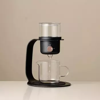 Стеклянный термостойкий чайник Elegant Cup