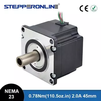 STEPPERONLINE Nema 23 Биполярный шаговый двигатель 0,78 Нм