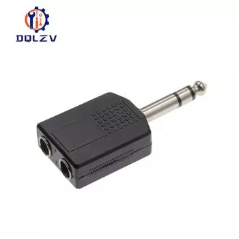 DQLZV Аудио адаптер Y-splitter 6.35 мм