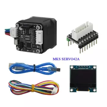 STM32 42 шаговый двигатель с замкнутым контуром MKS SERVO42A/B серводвигатель с пластиной адаптера