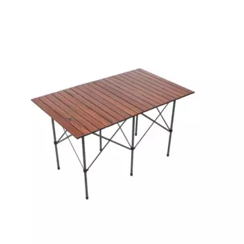 Стол для кемпинга, коричневый складной стол 46,10X27,50X27,50 дюймов, уличная мебель, уличный стол