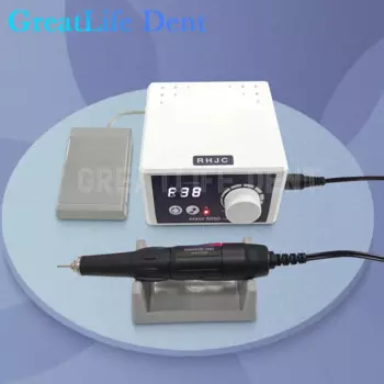 Стоматологическая дрель для ногтей GreatLife Dent Renhe 505D 38k 80 Вт 38000 об/мин, сверла для ювелирных изделий, полировальная машина, высокоскоростной мощный микромотор