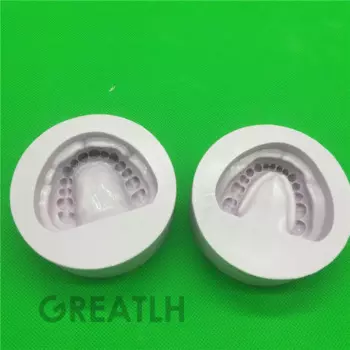 Стоматологический пластырь Edentulous, полная полость, модель пластыря, силиконовая форма, модель для обучения стоматологиям