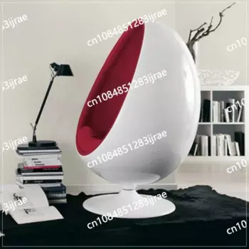 Стул Single Frp Egg Chair Pointed Ball Круглое кресло для отдыха Креативное массажное кресло