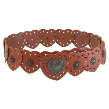 Субкультуры Love Belt Модный пояс с заклепками и шипами Полый пояс для шорт