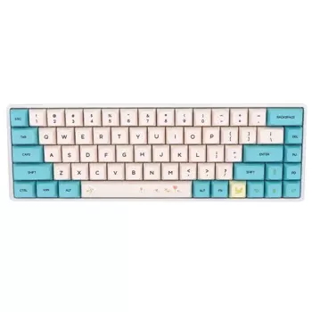 Сублимация 130 клавиш механическая клавиатура PBT колпачки клавиш GH60/64/68/96/104 полный комплект настройки