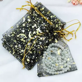 Сумки из органзы Лунная звезда 7x9 см
