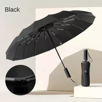 Автоматический складной зонт 16K 112Bone от солнца и дождя