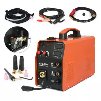Сварочный аппарат TIG/MMA/MIG 110 В/220 В IGBT инвертор 3 в 1 Многофункциональный сварочный аппарат