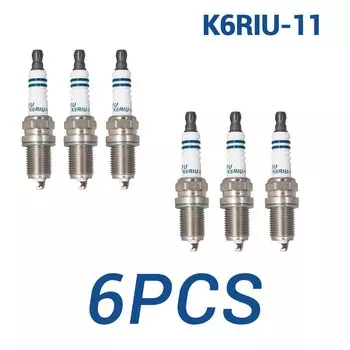 Свечи зажигания для ффонарь, заменяемые для PFR6Y K6RIU-11 FR6EI для NISSAN ALMERA 1,6 16V MAXIMA 2,0