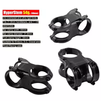 *Сверхлегрытный вынос горного велосипеда HyperStem Superleggera для шоссейного горного велосипеда, 1/4 (31,8 мм), диаметр руля 31,8 мм, вынос велосипеда
