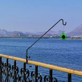 Сверхмощные палубные крючки, подвесная кормушка для птиц, многофункциональная садовая подвесная стойка для птиц