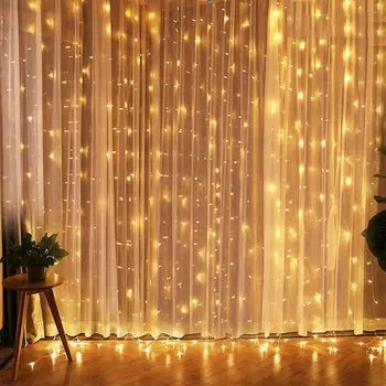 Светодиодная гирлянда для штор Ramadan Kareem