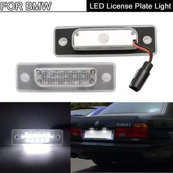 Светодиодная лампа для номерного знака BMW 5-Series E34 M5 518i 520i 525i 7-Series E32 730i 735i 740i 750i 2 шт.