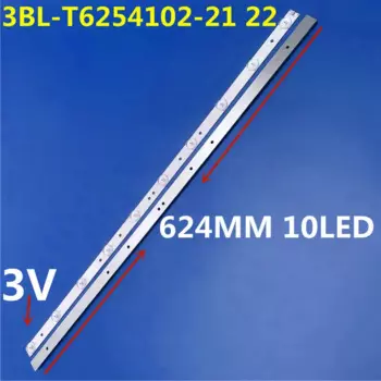 Светодиодная лента, 10 ламп, 3BL-T6254102-21 22 6501L625000010 для HKC H32DB3500 H32DB3300 H32PB1800