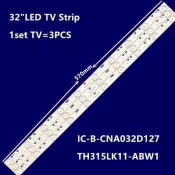 Светодиодная лента 10 ламп для Haier 32 TV DG315D10-ZC14-01(A) 303DG315033 3030DG315034 DTW0315LK02-C LE32LUZ1 C32224F-DLED