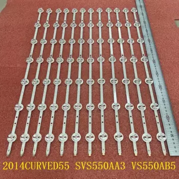 Светодиодная лента (12) для фотолампы Panasonic TX-55CRW454 55CA9550 SVS550AB5 55PUS8909 55PUS8700 L55H9600A 55PFS6909