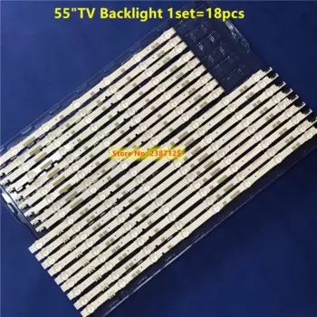 Светодиодная лента 18 шт для V5DR_550SCA_R0 v5dr_550scb _ R0 BN96-38880A 38881A UE55JU6800K UE55JU6870U UN55JS700DF UA55JS7200 UN55JS7000F