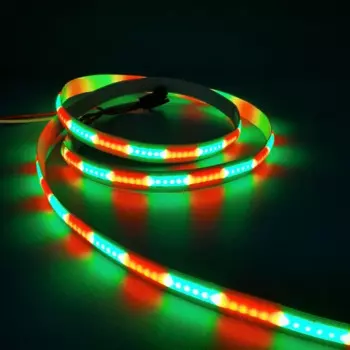 Светодиодная лента, 5 В, RGB, COB, 332 ярких цветов, высокая плотность, SK6812