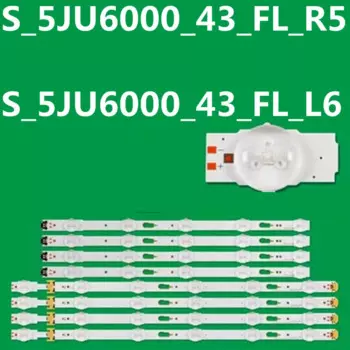 Светодиодная лента 5TV = 40 шт. для S_5JU6000_43_FL_R5 L6 LM41-00172A 00172B UE43JU6000 UE43JU6050 UE43JU6060 UN43JU6400 UN43JU640DF