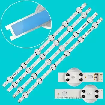Светодиодная лента BALL для 49UV340C 49UJ6565 49UJ670V 4 комплекта