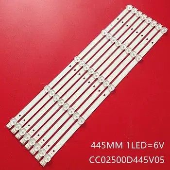 Светодиодная лента CC02500D445V05 8 шт., 445 мм, 6 В