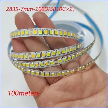 Светодиодная лента Compson 100 м 2835-7 мм 3 цвета
